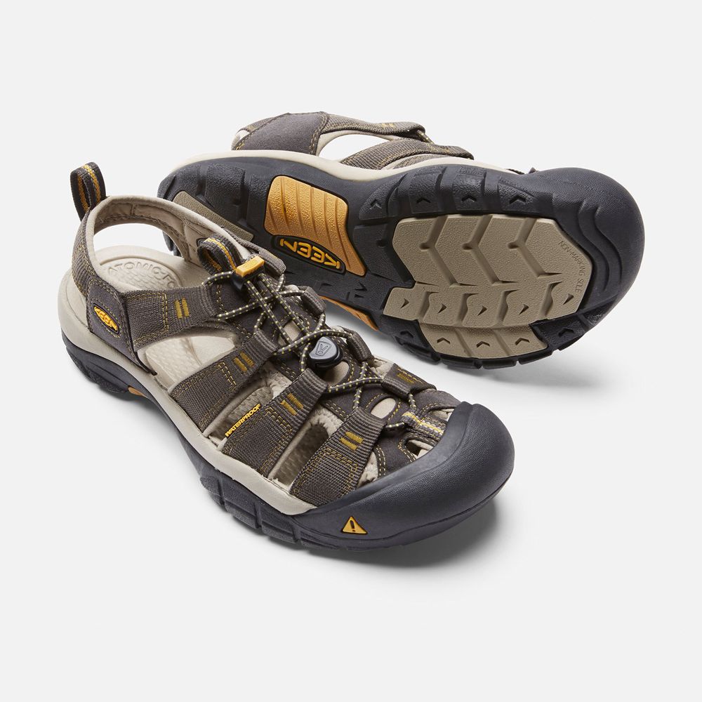 Sandalias Trekking Keen Mexico Marrom - Hombre Newport H2 - OE5123960